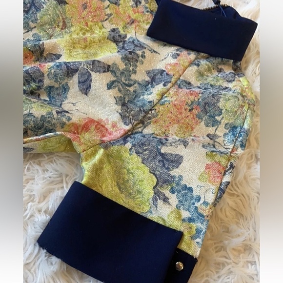 💛Closet of London,Excellent Mod Dress, Zippered Back,Gold Shimmer Throughout,6 - Picture 9 of 13